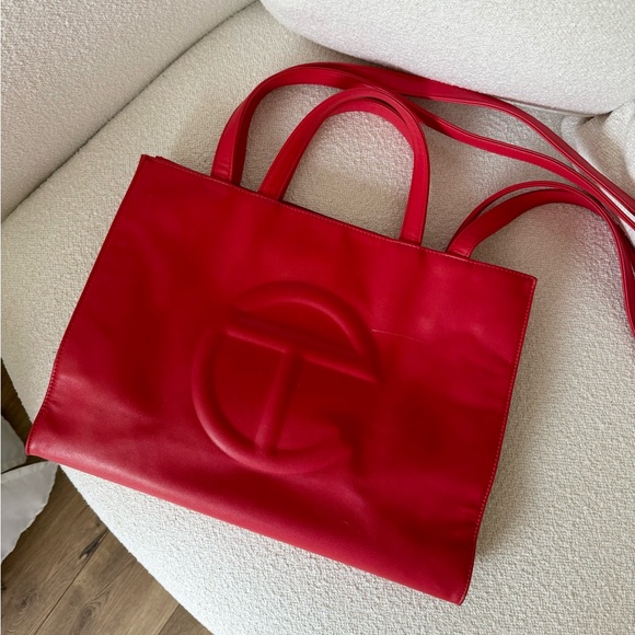 Telfar Handbags - Telfar medium red
